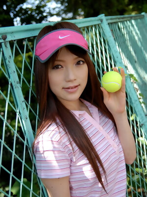 Super hot Nazuna Otoi  shows off outdoors